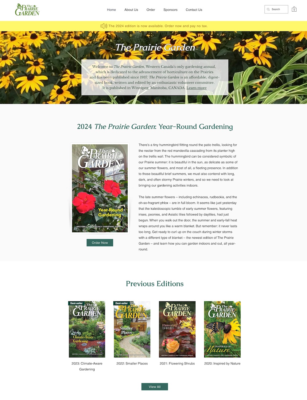 The Prairie Garden